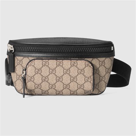 marsupio gucci gg supreme|marsupio gucci uomo.